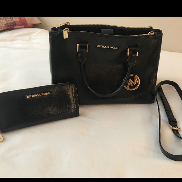 Michael kors handbag & wallet set - Picture 1 of 4